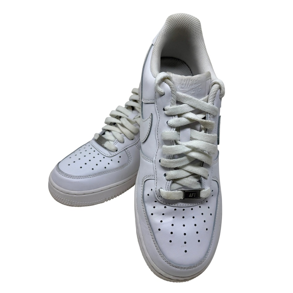 Nike Air Force 1 '07 Women's 9.5 White Low Top Sneakers DD8959-100 - Picture 9 of 16